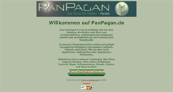 Desktop Screenshot of panpagan.com