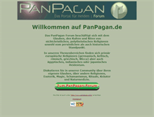 Tablet Screenshot of panpagan.com